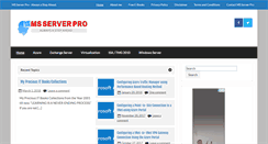 Desktop Screenshot of msserverpro.com